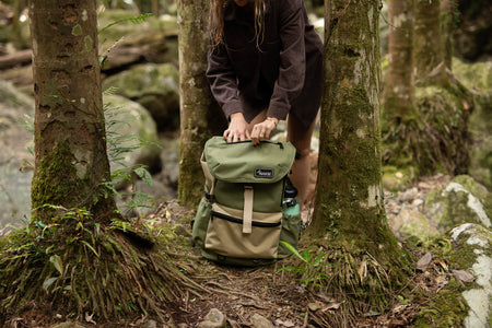 Recycled Travel Backpack x 2 - Couples Combo