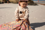 Rosy Tides - Recycled Sand Free Beach Towel preview #6