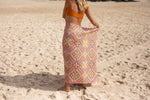 Rosy Tides - Recycled Sand Free Beach Towel preview #13