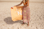 Rosy Tides - Recycled Sand Free Beach Towel preview #10