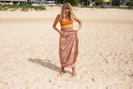Rosy Tides - Recycled Sand Free Beach Towel preview #5
