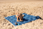 XL Salty Waves - Recycled Sand Free Beach Blanket preview #6