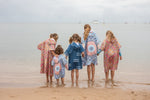 Sound of Summer - Kids Hooded Towel Recycled Sand Free preview #5