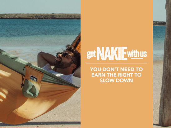 You don’t need to earn the right to slow down