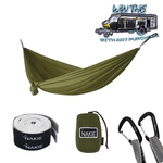 Ultra Light Olive - Recycled Hammock with Straps preview #1