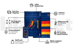 Adelaide Crows - AFL Sustainable Down Puffy Blanket preview #3