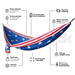 USA - Recycled Hammock with Straps preview #3