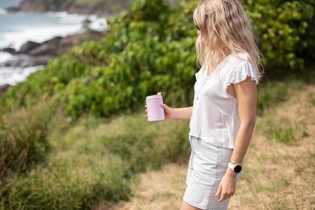 Dusty Pink - Cooler & Coffee Cup