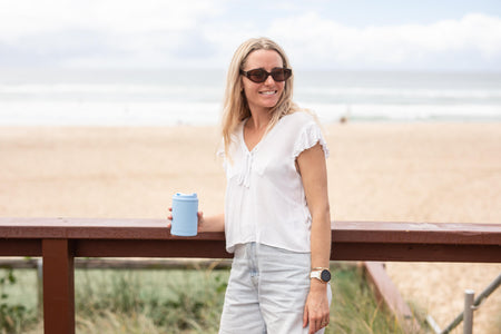Surf Blue - Cooler & Coffee Cup