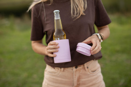 Dusty Pink - Cooler & Coffee Cup