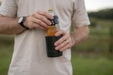 Midnight Black - Cooler & Coffee Cup