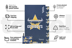Cowboys - NRL Recycled Sand Free Beach Towel preview #3