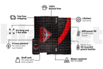 Essendon Bombers - AFL Sustainable Down Puffy Blanket preview #3