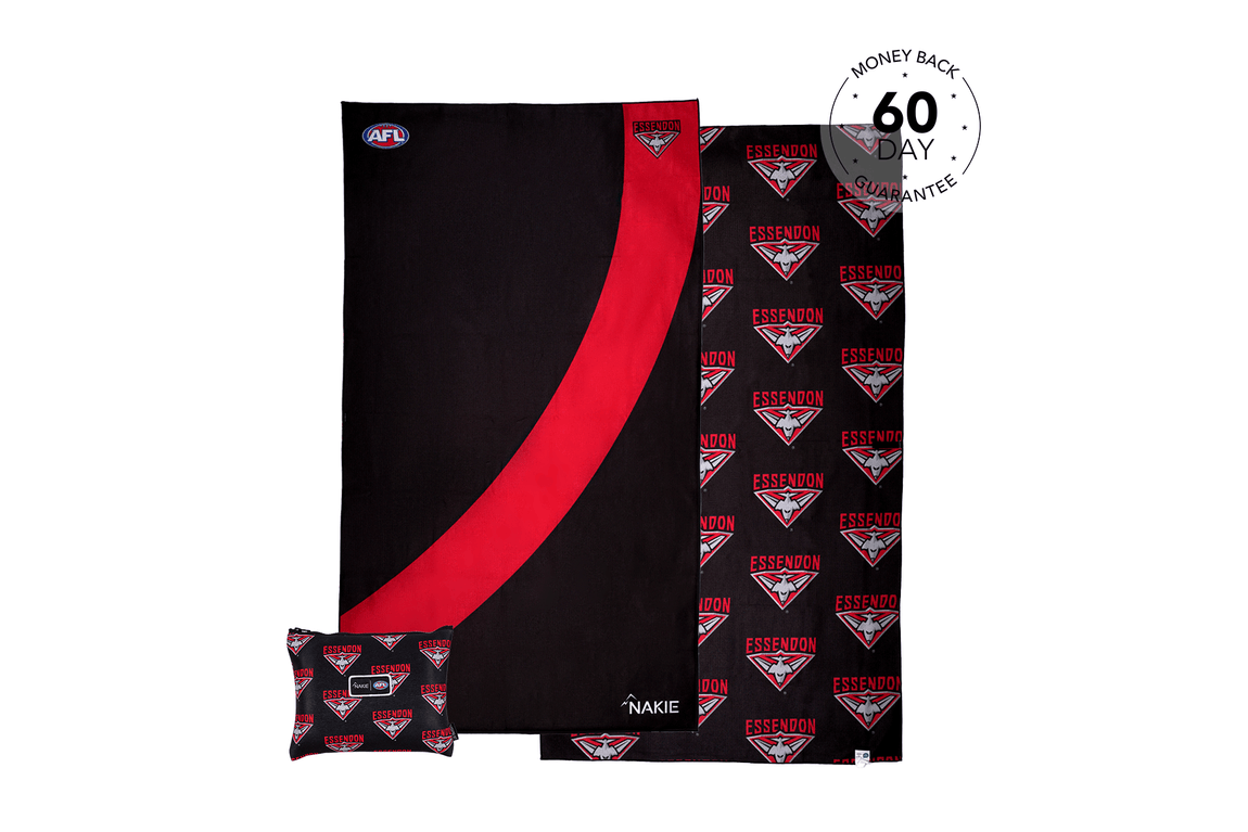 Essendon Bombers - AFL Recycled Sand Free Beach Towel