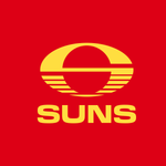 Gold Coast SUNS - AFL Recycled Sand Free Beach Towel