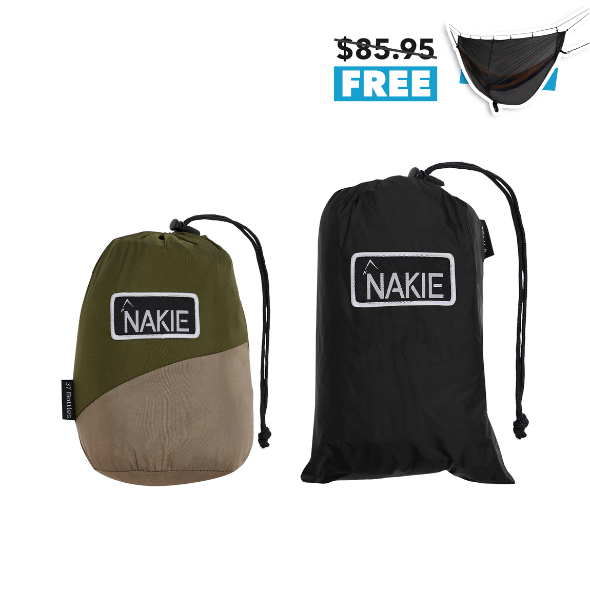 Recycled Hammock and Tarp Combo