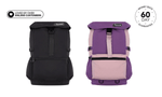 Recycled Travel Backpack x 2 - Couples Combo preview #1
