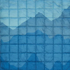 Mountain Blue - Sustainable Down Puffy Blanket swatch 0.9972527472527473
