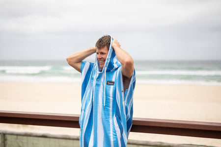 Ocean Breeze - Hooded Towel Recycled Sand Free
