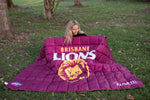 Brisbane Lions - AFL Sustainable Down Puffy Blanket preview #6