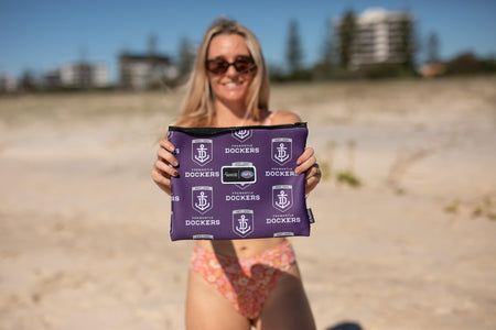 Fremantle Dockers - AFL Recycled Sand Free Beach Towel