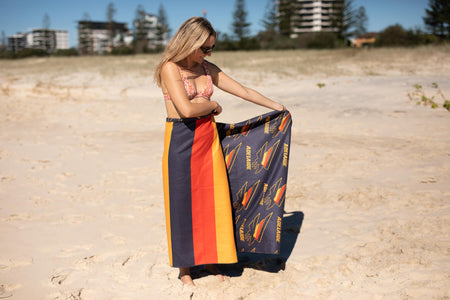 Adelaide Crows - AFL Recycled Sand Free Beach Towel