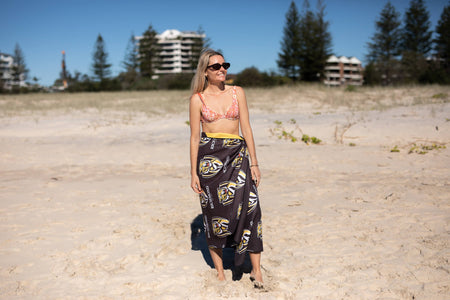 Richmond Tigers - AFL Recycled Sand Free Beach Towel