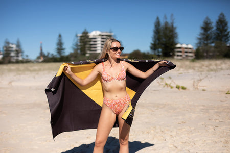 Richmond Tigers - AFL Recycled Sand Free Beach Towel
