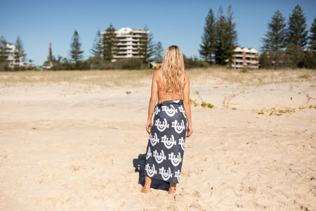 Carlton Blues - AFL Recycled Sand Free Beach Towel