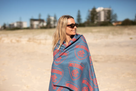 Melbourne Demons - AFL Recycled Sand Free Beach Towel