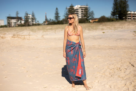 Melbourne Demons - AFL Recycled Sand Free Beach Towel