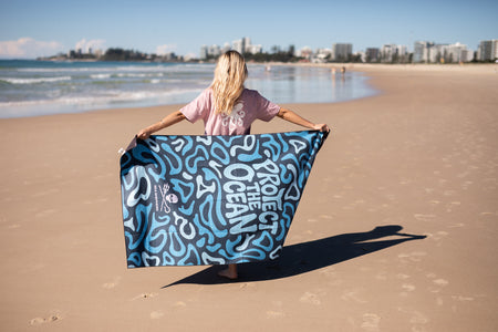 Sea Shepherd - Recycled Sand Free Beach Towel