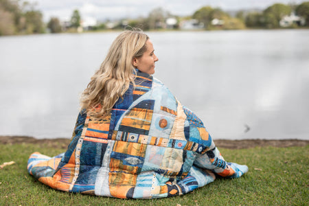 Charlotte Wensley - Sustainable Down Puffy Blanket