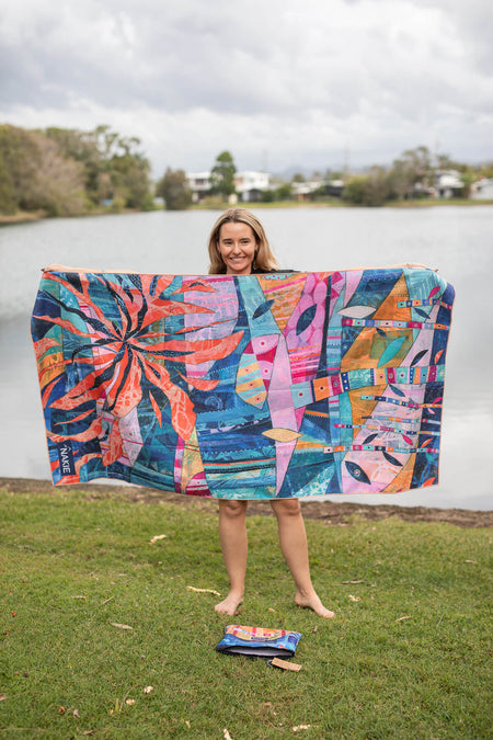 Charlotte Wensley - Recycled Sand Free Beach Towel