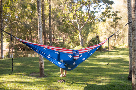 USA - Recycled Hammock with Straps