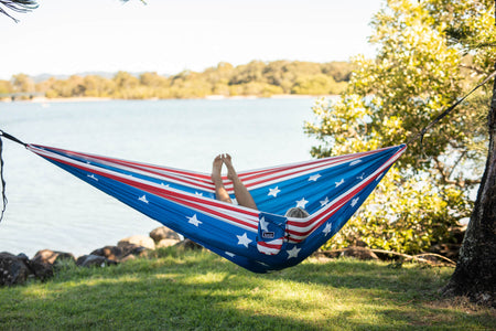 USA - Recycled Hammock with Straps