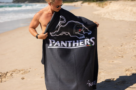Panthers - NRL Recycled Sand Free Beach Towel