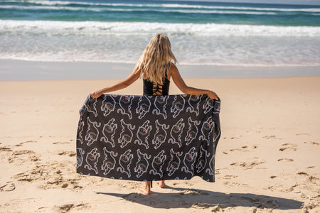 Panthers - NRL Recycled Sand Free Beach Towel