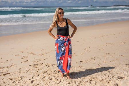 Knights - NRL Recycled Sand Free Beach Towel