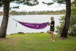 Mulberry Purple - Recycled Hammock with Straps preview #4