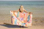 Retro Shores - Recycled Sand Free Beach Towel preview #8