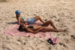 XL Rosy Tides - Recycled Sand Free Beach Towel Double preview #10