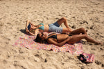 XL Rosy Tides - Recycled Sand Free Beach Towel Double preview #6