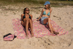XL Rosy Tides - Recycled Sand Free Beach Towel Double preview #2