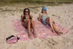 XL Rosy Tides - Recycled Sand Free Beach Towel Double preview #12
