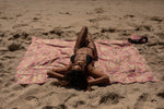 XL Rosy Tides - Recycled Sand Free Beach Towel Double preview #5