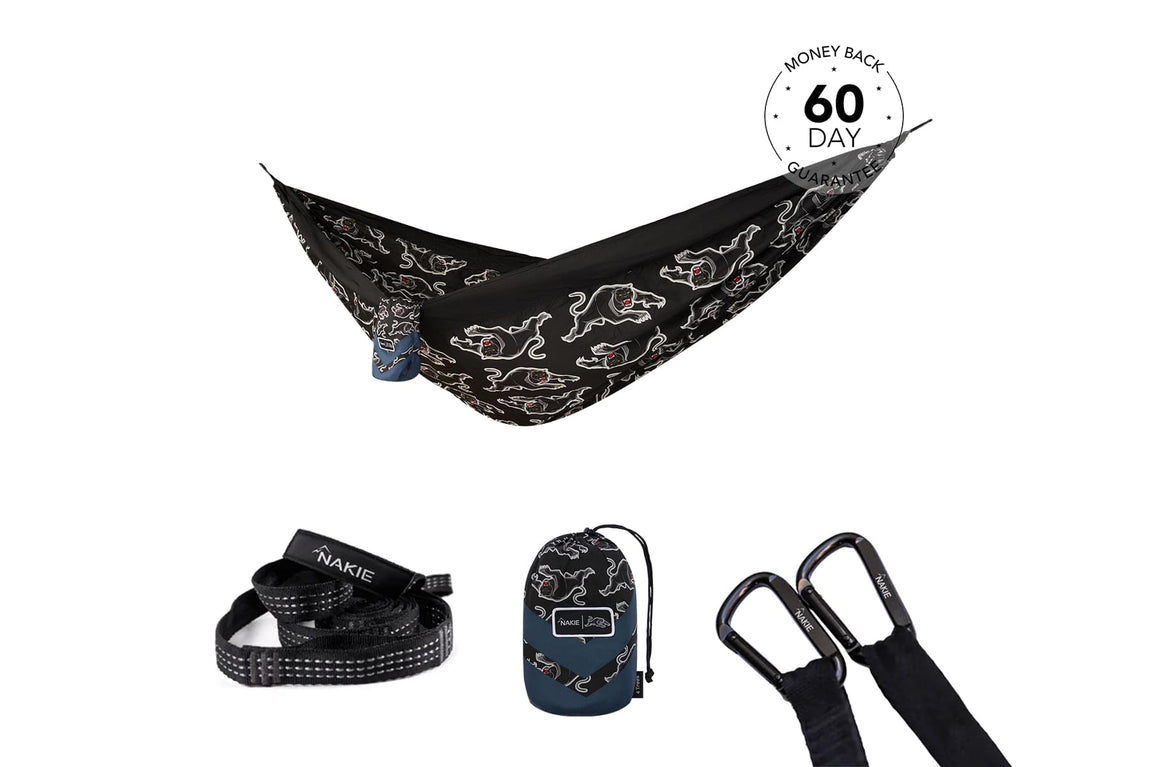 Panthers - NRL Recycled Hammock with Straps