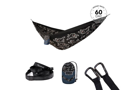 Panthers - NRL Recycled Hammock with Straps