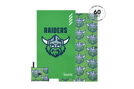 Raiders - NRL Recycled Sand Free Beach Towel