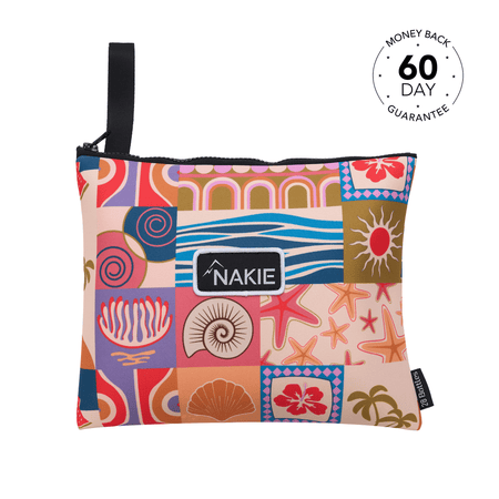Retro Shores - Recycled Sand Free Beach Towel